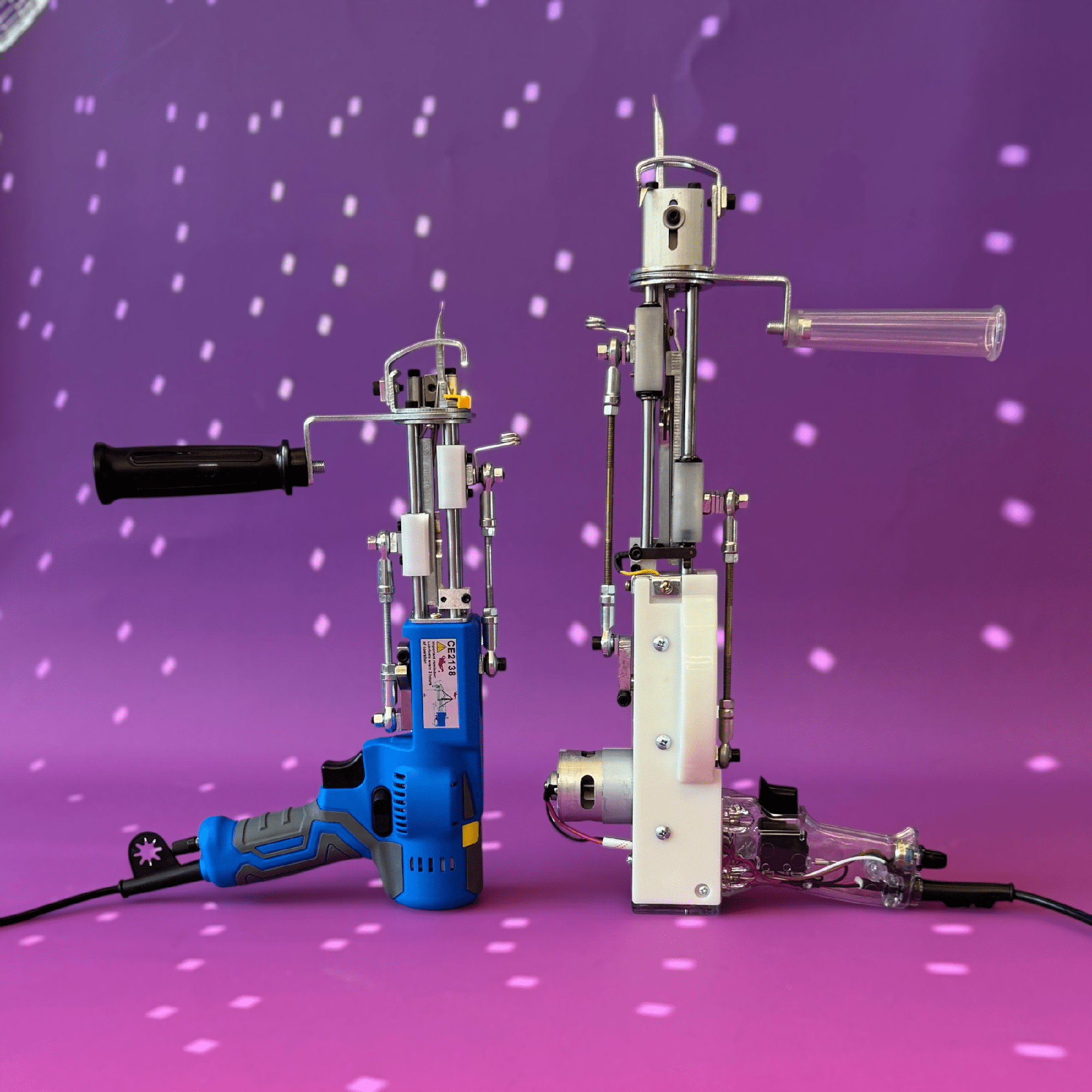 3D-Tufting-Bundle mit AK-V und AK-DUO High-Pile-Maschinen