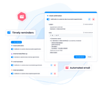 Meety notifications and reminders settings view