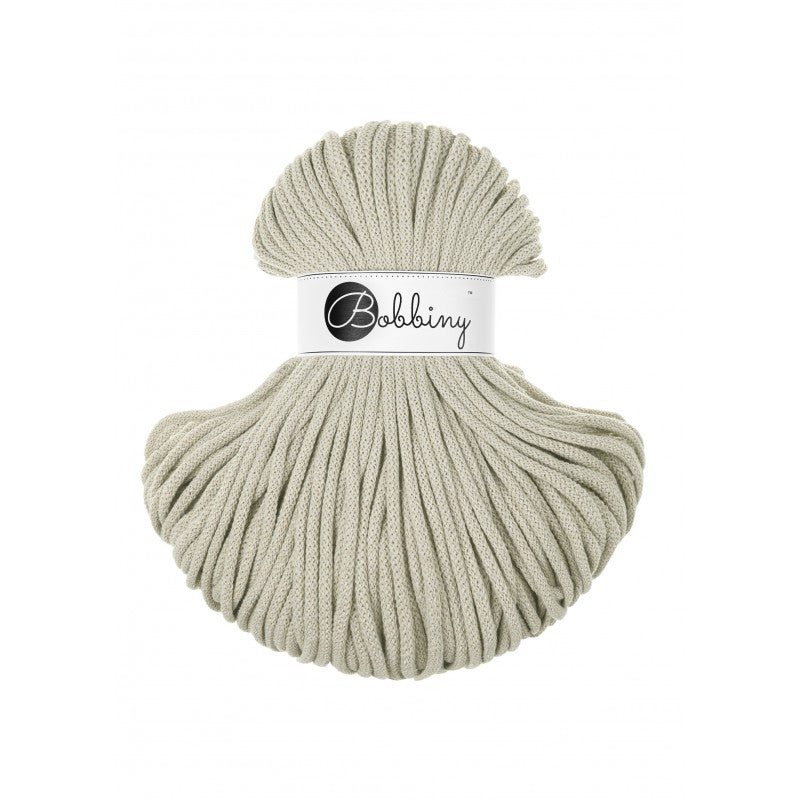 Braided Cord 5mm (100m) - Cotton - Bobbiny