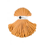 Bobbiny jumbo braided cotton cord, 9mm and 100m, in orange