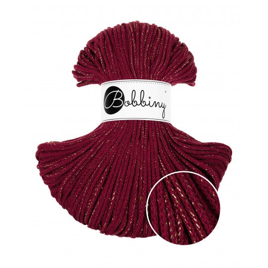 Braided Cord - Junior 3mm - 100m - cotton - Bobbiny