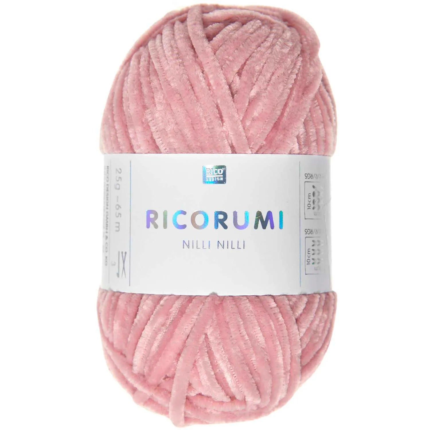 Lachsrosa Chenille-Garn für Amigurumi, weiche Plüschtextur mit matter Oberfläche
