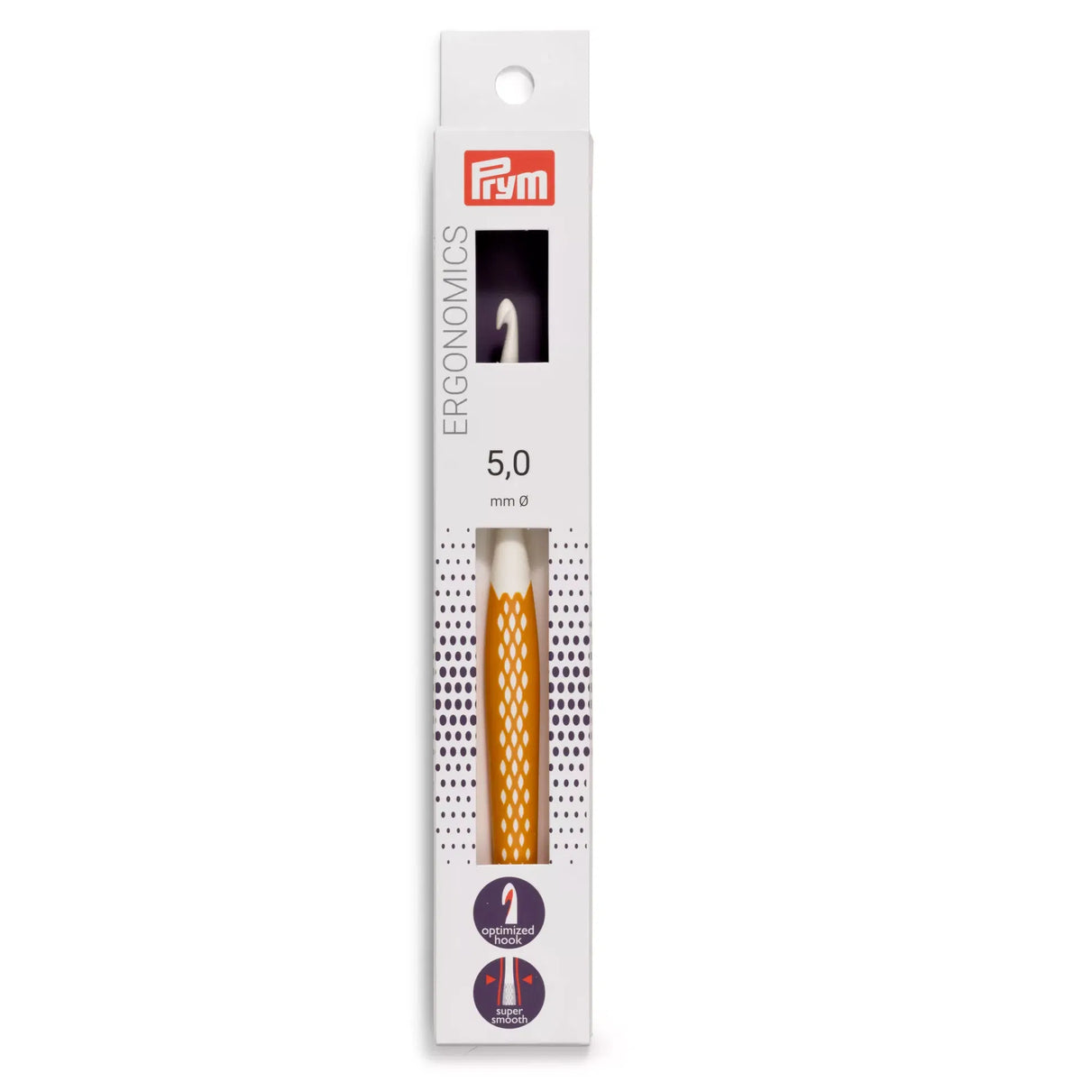 Crochet Hook - Ergonomics - 5mm - Prym