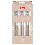 Prym ergonomic crochet hook set, 6mm to 10mm