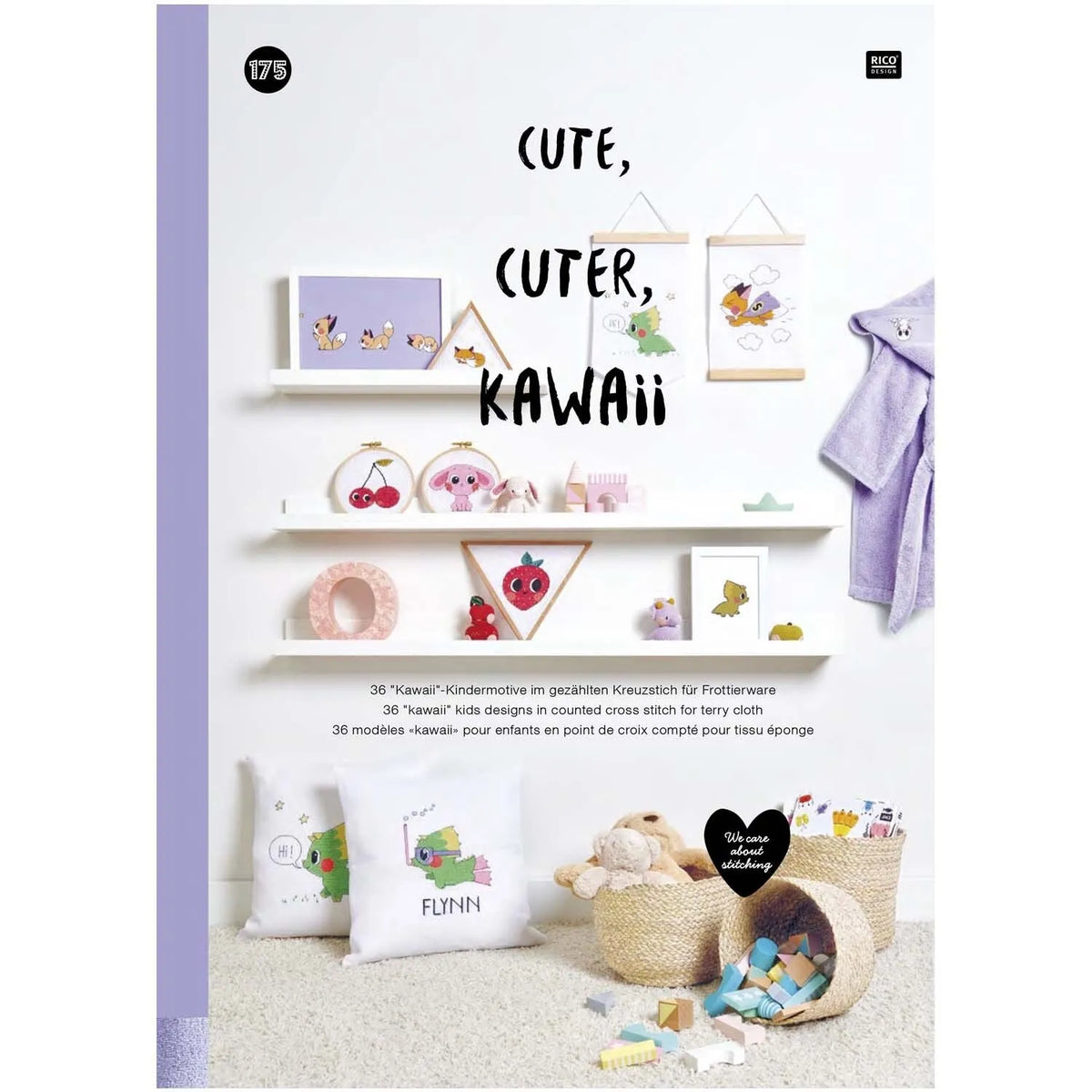 Stickbuch 'Cute Cuter Kawaii' von Rico Design