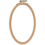 Rico oval embroidery hoop, portrait 13x21cm