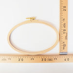 Embroidery Hoop - oval - Craftinglove