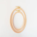 Embroidery Hoop - oval - Craftinglove