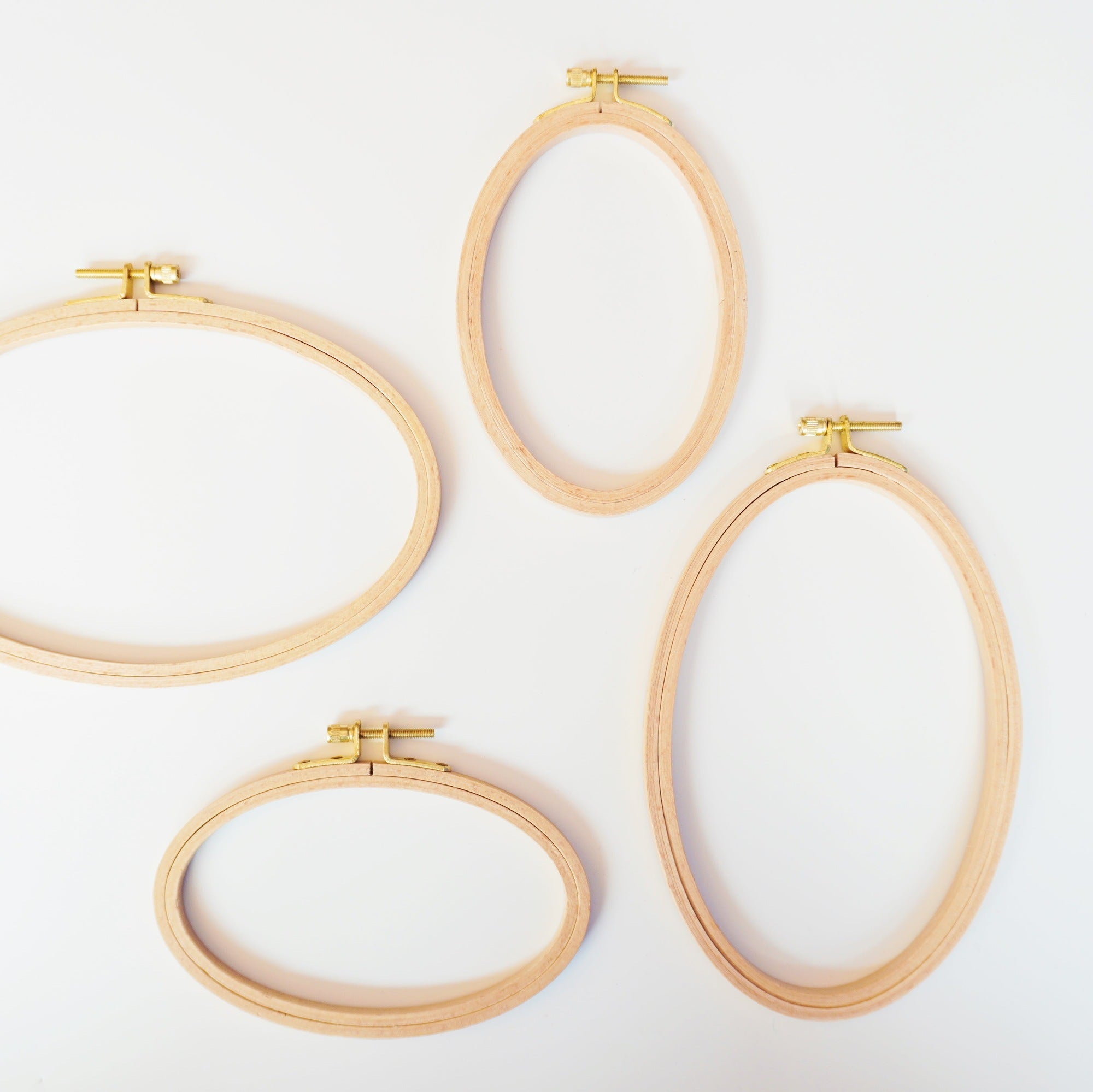 Embroidery Hoop - oval - Craftinglove