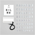 Vorgezeichnetes Stickset 'Letters' von Rico Design