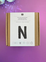 Vorgezeichnetes Stickset 'Letters' von Rico Design