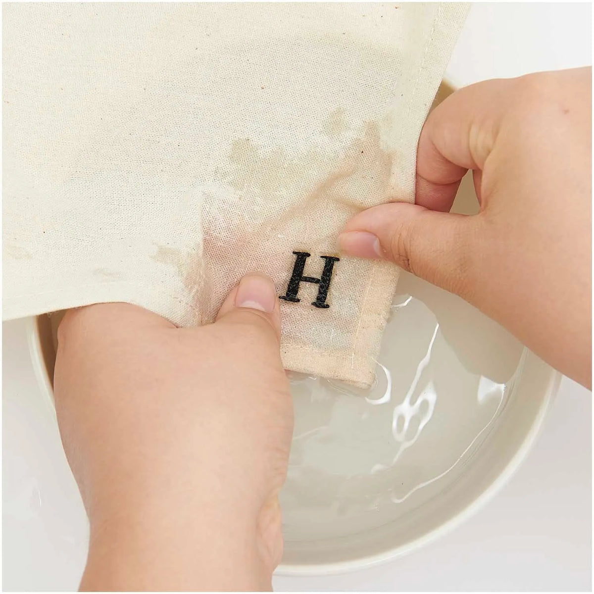 Traced embroidery kit 'Letters with Serifes' by Rico Design