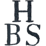 Traced embroidery kit 'Letters with Serifes' by Rico Design