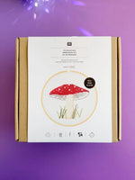 Kreuzstich-Stickset 'Mushroom', 15cm von Rico Design