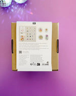 Traced embroidery kit 'Pixel Art' by Rico Design