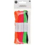 Embroidery thread set in neon, 10 skeins by Rico Design