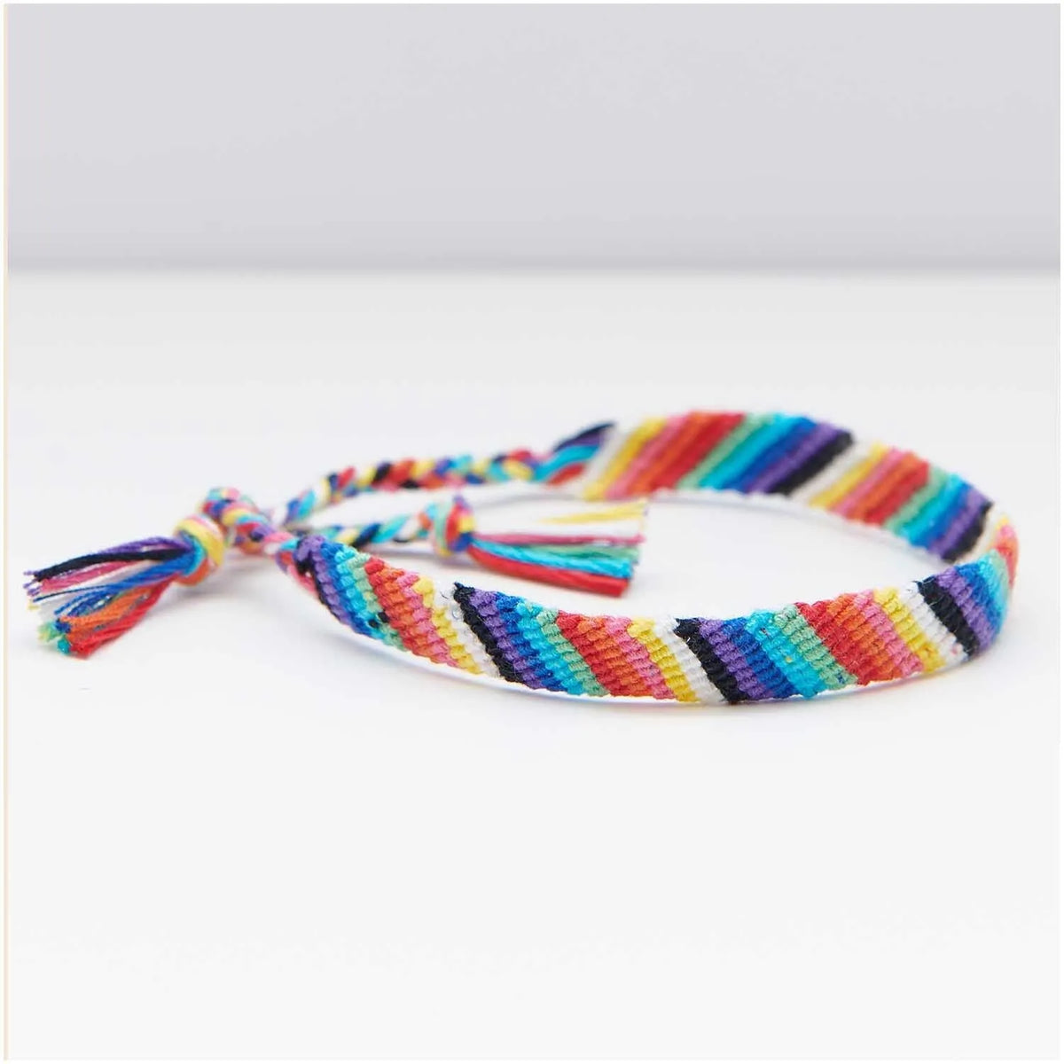 Embroidery thread set in rainbow, 10 skeins by Rico Design