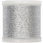 Metallic-Stickgarn in silver, 200m von Rico Design
