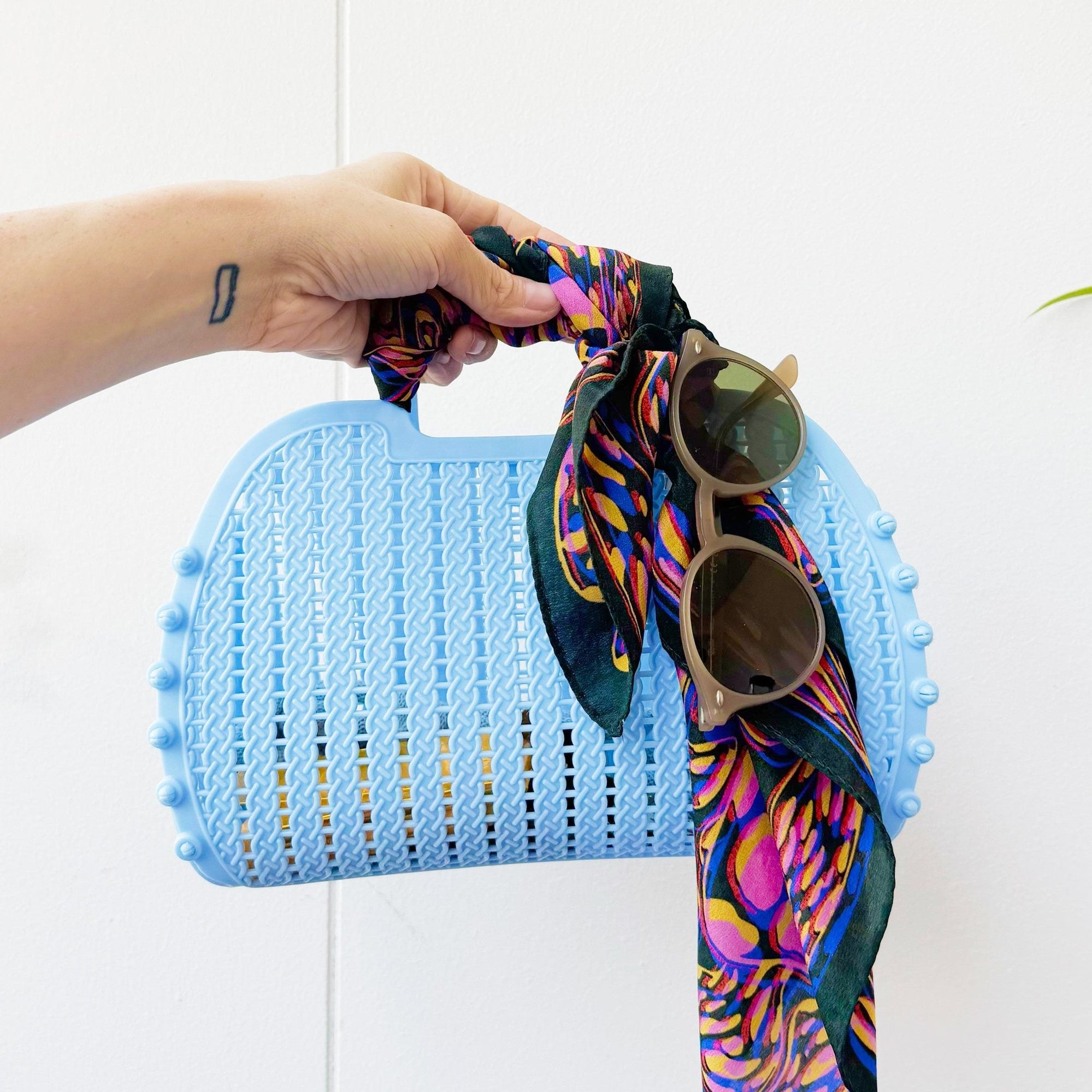 Faltbare Tasche - Mini - 26 cm× 10cm × 21cm - recycled plastic - Aykasa