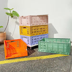 Foldable Crate - Maxi - 60 x 40 x 22cm - recycled plastic - Aykasa