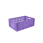 Aykasa Maxi foldable crate in Taro Milk