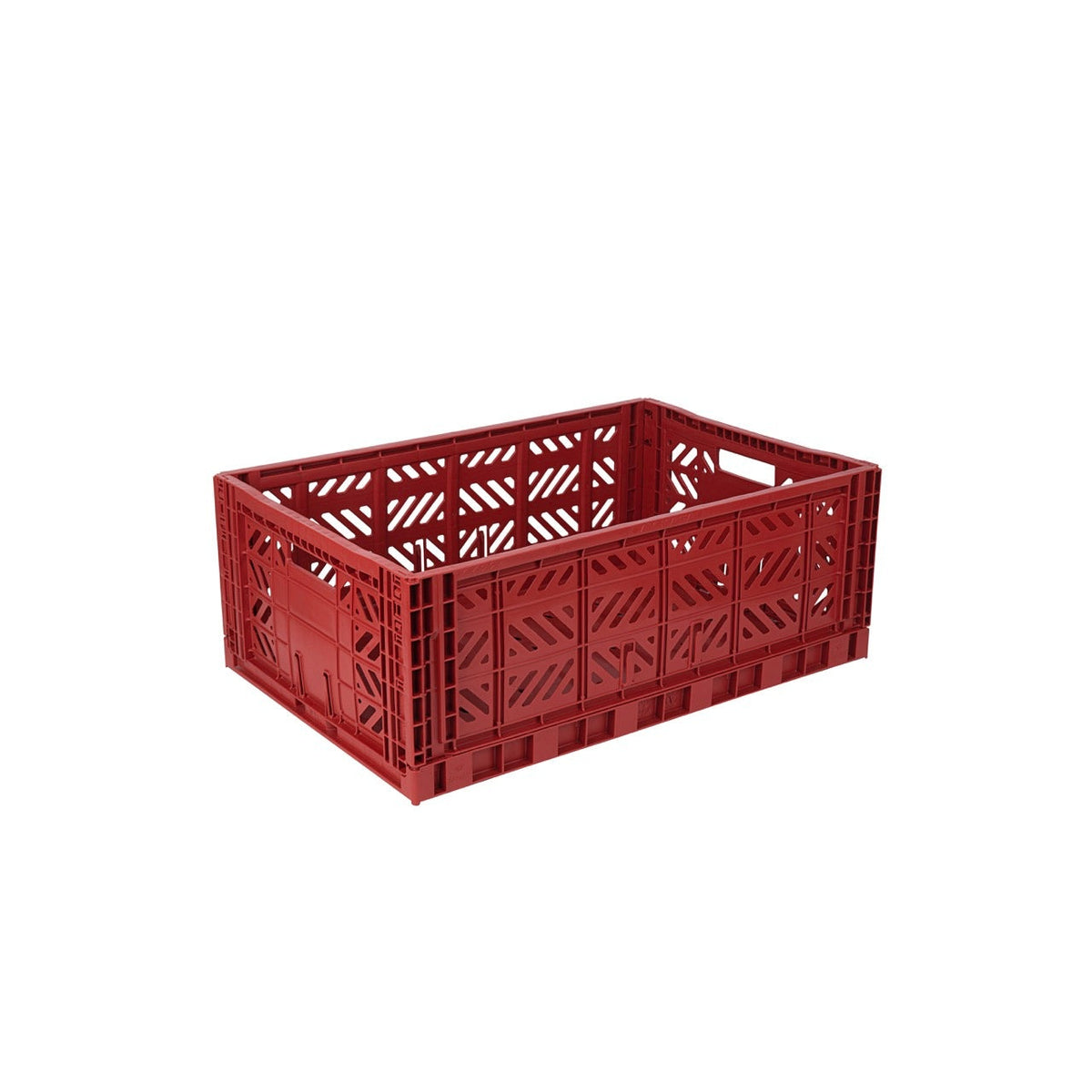 Aykasa Maxi foldable crate in Tile Red