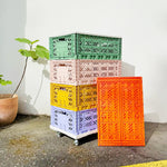 Foldable Crate - Maxi - 60 x 40 x 22cm - recycled plastic - Aykasa