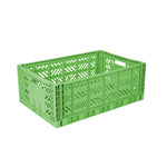 Foldable Crate - Maxi - 60 x 40 x 22cm - recycled plastic - Aykasa
