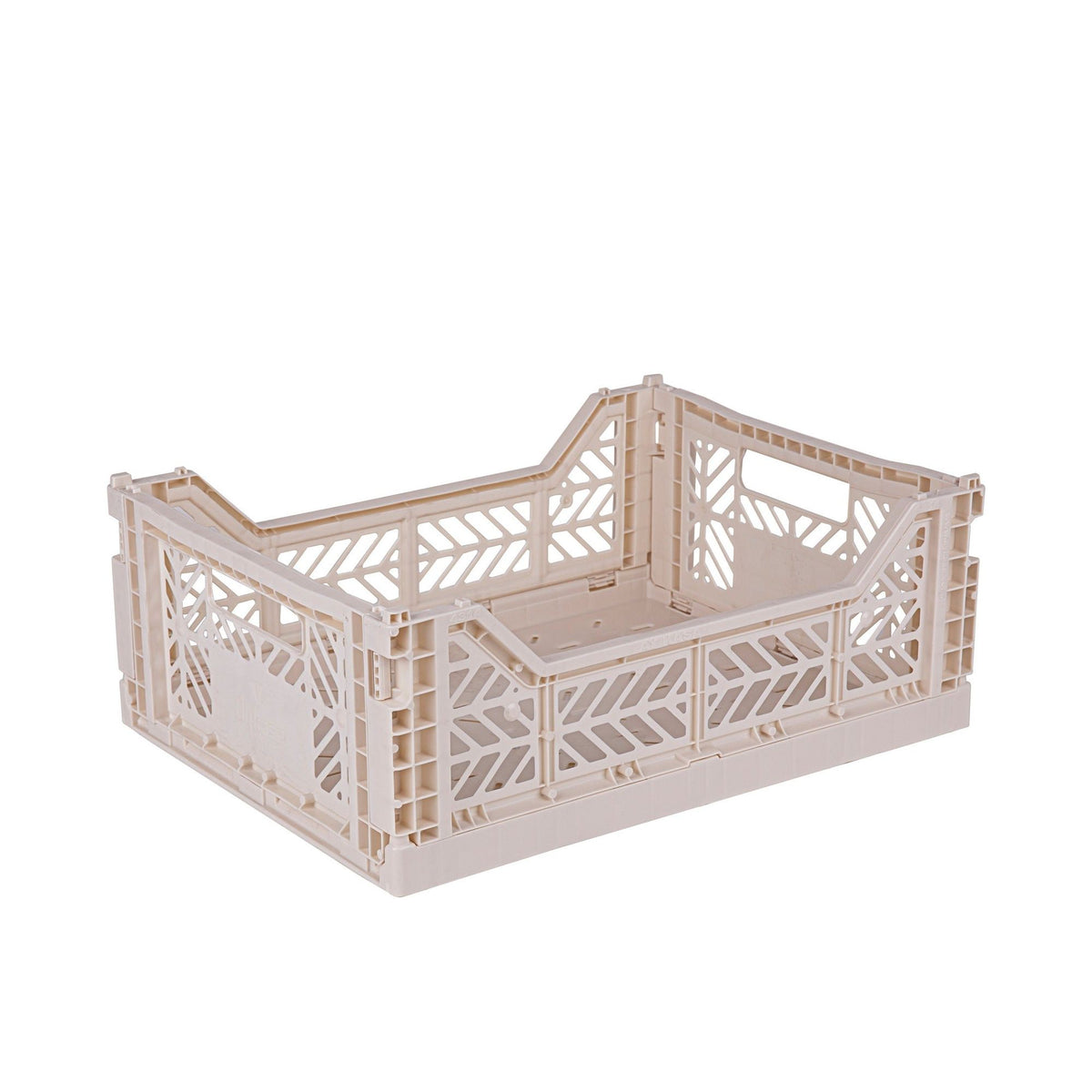 Foldable Crate - Midi - 40 x 30 x 14.5cm - recycled plastic - Aykasa