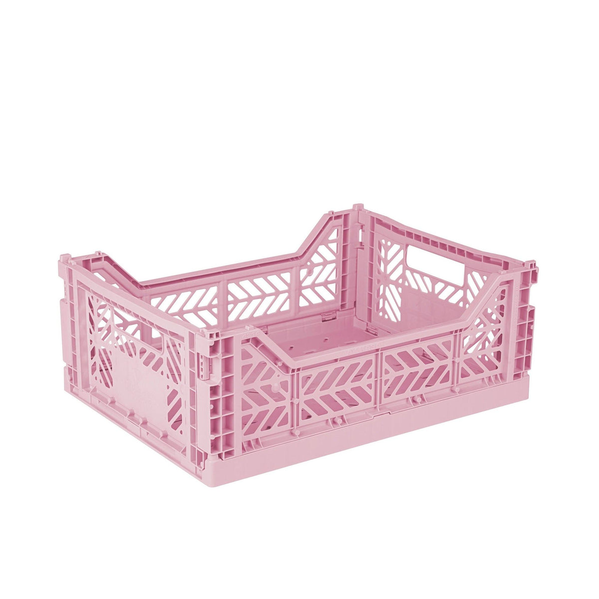 Foldable Crate - Midi - 40 x 30 x 14.5cm - recycled plastic - Aykasa