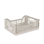 Foldable Crate - Midi - 40 x 30 x 14.5cm - recycled plastic - Aykasa