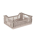 Aykasa Midi foldable crate in Sand