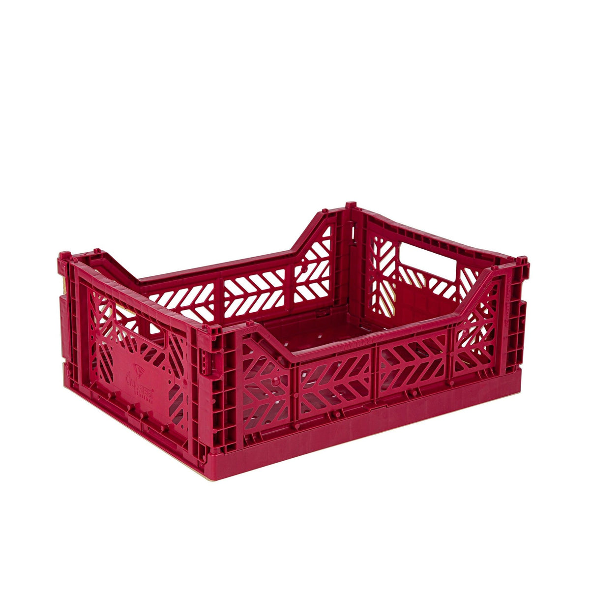 Foldable Crate - Midi - 40 x 30 x 14.5cm - recycled plastic - Aykasa