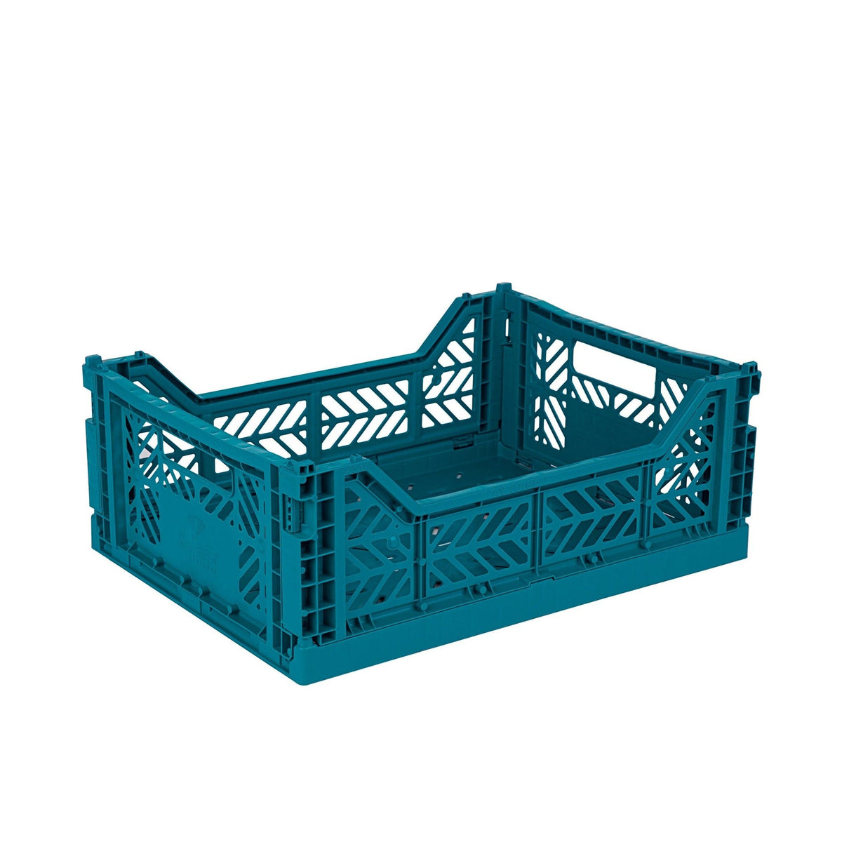 Foldable Crate - Midi - 40 x 30 x 14.5cm - recycled plastic - Aykasa