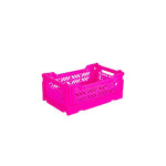 Aykasa Mini Faltkiste in Neon Pink