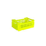 Aykasa Mini Faltkiste in Neon Yellow
