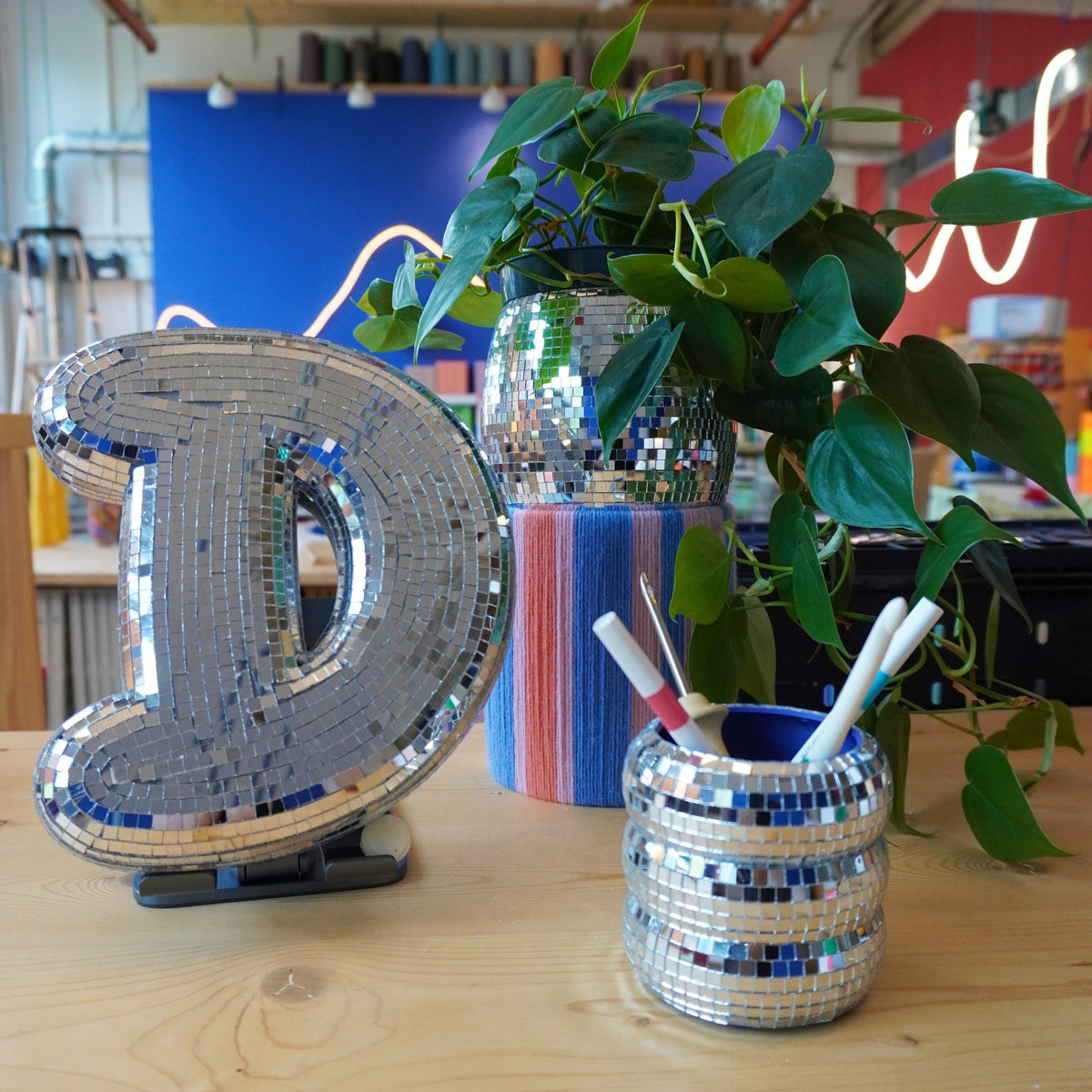 Free Tutorial for mirrorball objects - german - Craftinglove