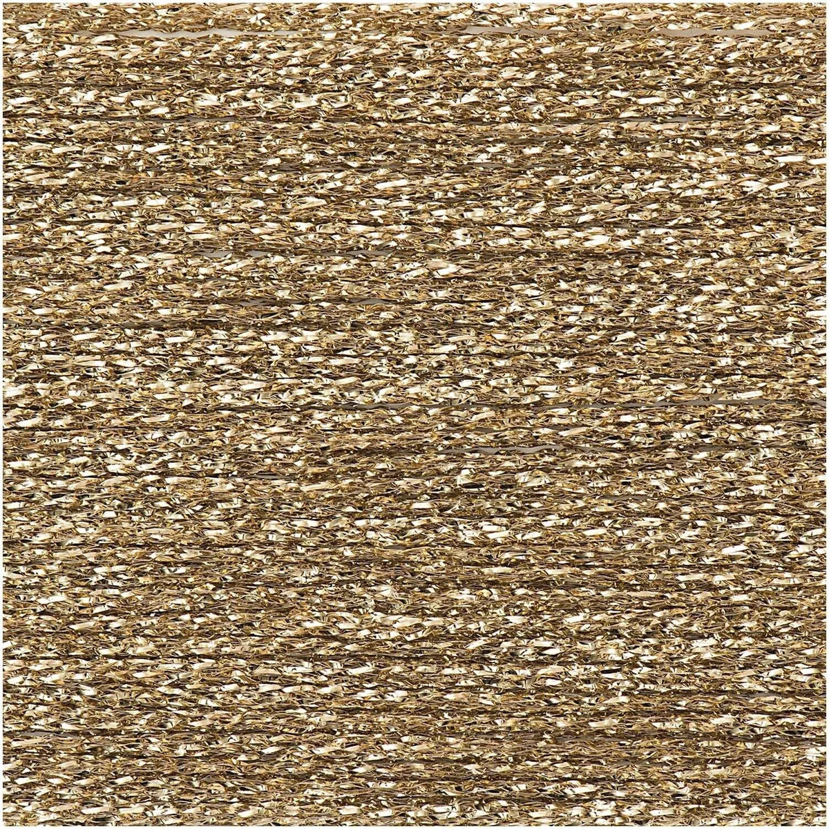 Ricorumi Lamé glitter yarn in gold, 10g by Rico Design