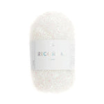 Ricorumi Lamé glitter yarn in gold, 10g by Rico Design