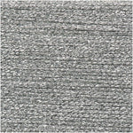 Ricorumi Lamé glitter yarn in silver, 10g by Rico Design