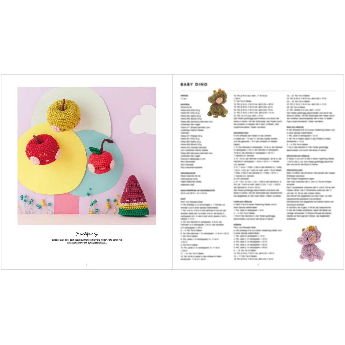 Ricorumi crochet book 'Kawaii' in German by Rico Design