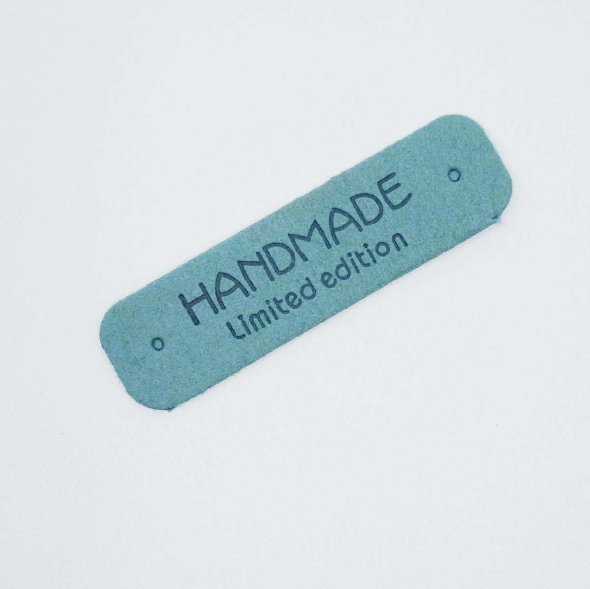 Handmade Label - faux lether - 5,5 x 1,5 cm