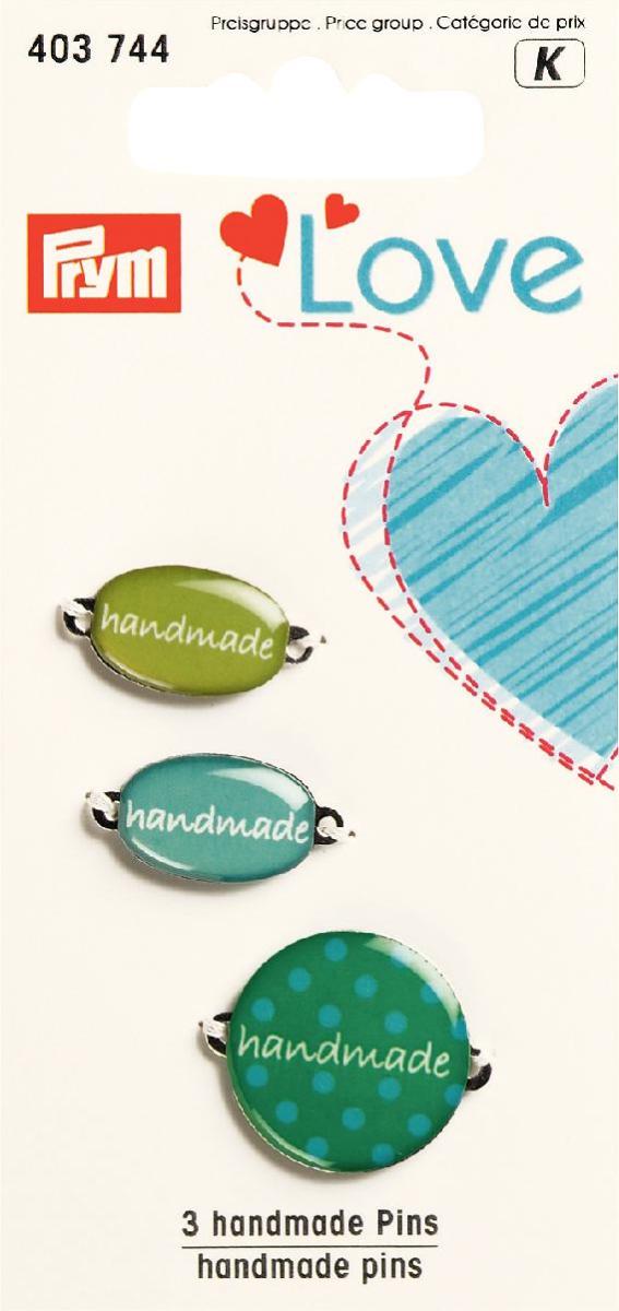 Handmade Label - grün - Love - Prym