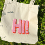 Hi! Punch-Needle-Taschen-Vorlagenbogen