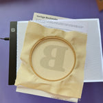A4 USB light pad slim profile detail