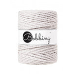 Macrame 3ply Rope - 5mm - 100m - cotton - Bobbiny