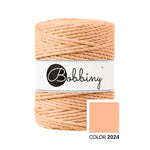 Macrame 3ply Rope - 5mm - 100m - cotton - Bobbiny