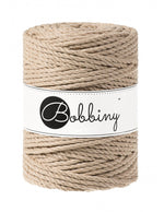 Macrame 3ply Rope - 5mm - 100m - cotton - Bobbiny