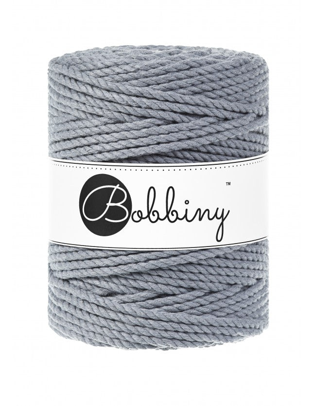 Macrame 3ply Rope - 5mm - 100m - cotton - Bobbiny