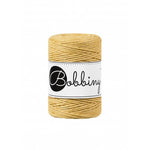 Bobbiny Makramee-Baumwollkordel, 1,5mm und 100m, in Honey
